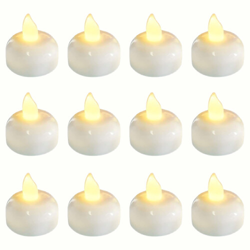 Flytande LED-ljus vattenaktiverade 12-pack 2