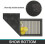 Lemon Kitchen Mat Set 2 pcs 17x24 + 17x47 in 2