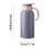 Smart Temperature Display Insulated Water Bottle with Glass 3