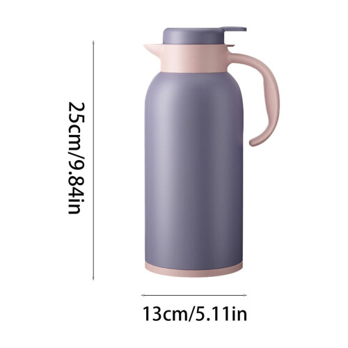 Smart Temperature Display Insulated Water Bottle with Glass 2