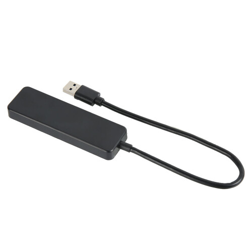 4-Port USB3.0 Hub 5Gbps schwarz ultralanglebig