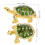 Turtle-Shaped Metal Jewelry Box – 1 Piece 2