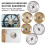 72 mm metallbarometer for veggmontering, termometer og hygrometer 3