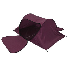 Double Door Tent Single Outdoor Camping Mosquitoes-maroon red