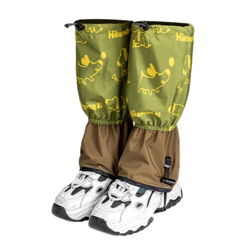 Adjustable Skiing Leg Protectors-Green Big childrens model