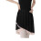 3D Tailored Ballet Skirt Double Layers Half Skirt-Black M 1