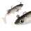 5 pièces appâts de pêche leurres souples queue de pagaie souple 4
