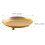 Golden Iron Candle Tray 10.2 cm 4