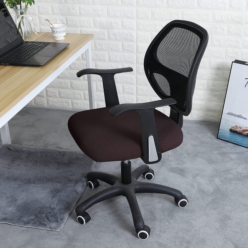 Elastisk trekk til kontorstol – jacquardstoff, 2