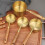 4-teiliges Messlöffel-Set aus Edelstahl 4