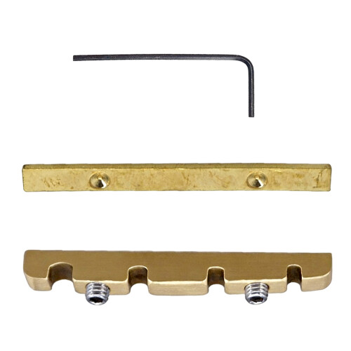 4 String Electric Bass Brass Nut Replacement With Improved
