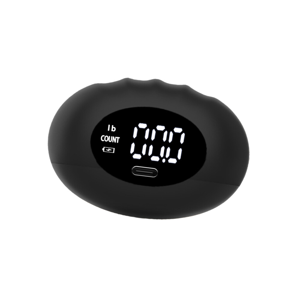 Quiet Noiseless Silicones Grip Exerciser Quiet Operations-Black 7754002847431