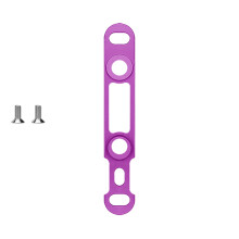 Front Rear Hydraulic Disc Brake Adapters-Purple front brake