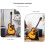 Universeller Bodengitarrenhalter, rutschfester Gitarrenständer 2
