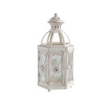 Vintage Metal Hanging Lantern Candle Holder