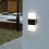 2-Pack Solar Fence Lights, White Acrylic, IP65 Waterproof 1