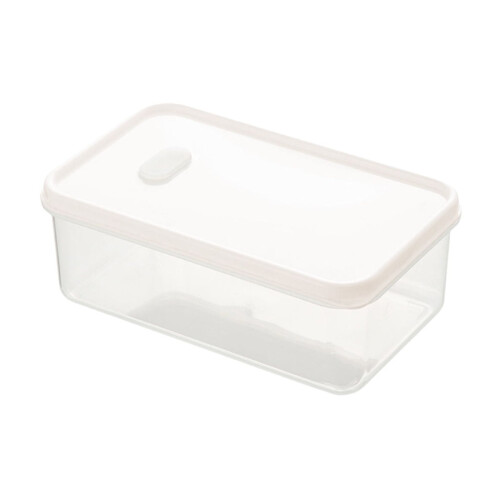 White Airtight Food Storage Container – BPA-Free, Silicone