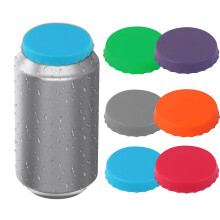 Couvercles en silicone sans BPA, 6 cm (2,4 pouces), 1 paquet, bleus