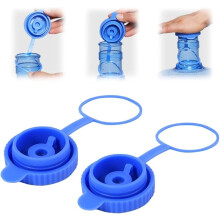 5-Gallon Silicone Bottle Caps Set with Handle – 5-Pack,