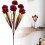 1 Bunch Red Artificial Hydrangea Bouquet, 33cm, 7-Head 1