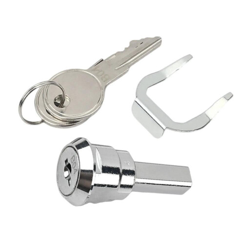 Cabinet Cam Lock Set with Keys, Iron Drawer Lock for Tool