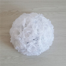 5 Inch Artificial Rose Flower Ball Faux Silk