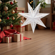 White Paper Star Lantern 45 cm 3-Pack