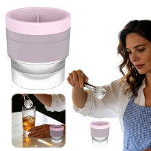 Silicone Ice Ball Maker Mold – Round Stackable for