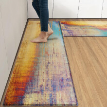 Anti-Fatigue Kitchen Rug Set of 2 – Waterproof Non-Slip