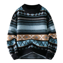 Weicher, langärmeliger Strickpullover für Herren