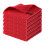 Microfiber Dishcloth Red Thick Absorbent Kitchen Cloth 1