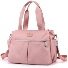 Sac fourre-tout imperméable en nylon pour femme avec bandoulière réglable