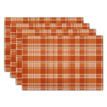 Linen Placemats Set of 4, 12x18 Inch
