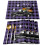 Halloween Pumpkin Placemats Cotton Linen 4 Pack 1