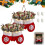LED Mitten Christmas Wreath with Auto Timer, 35 cm 1