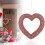 Valentine's Heart Glitter Wreath 12 Inch 1