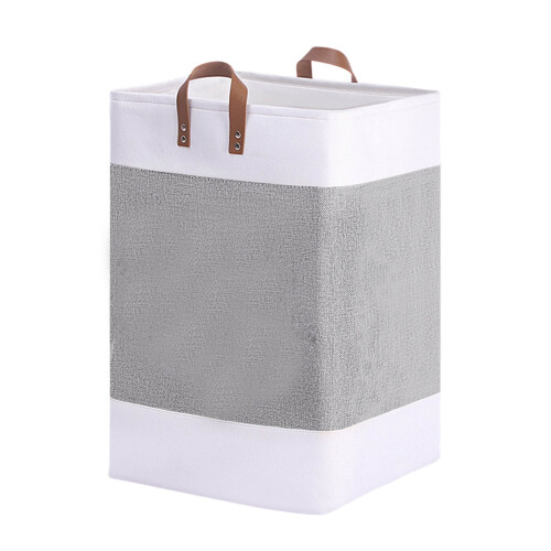 Foldable Laundry Basket 13x13x21 Inch with Handles