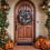 Halloween Eyeball Wreath Decoration 1 Pack 1