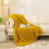 Sherpa Throw Blanket – Boho 3D Design, Queen Size 90x90 in 1
