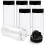 6-Pack 16oz Plastic Spice Jars with Flip Lids 1