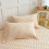 2 Pack Knitted Cotton Pillowcases 29.1 x 18.9 in 1