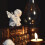 Resin Angel Figurine Praying Style White Decor 1