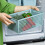 Large Hollow Rectangular Storage Basket – Green, 1