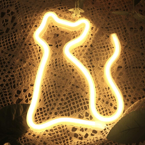 LED Neon Sign Light – USB or Battery Powered – 1 Piece