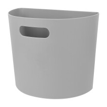 Wandmontierter Kunststoff-Mülleimer – 23,5 x 20 x 14 cm