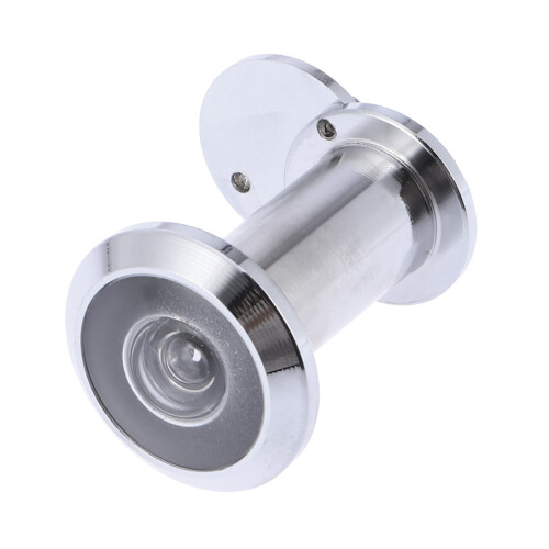 Œil De Porte Argent Facile À Poser Zinc Usage Sécurisé