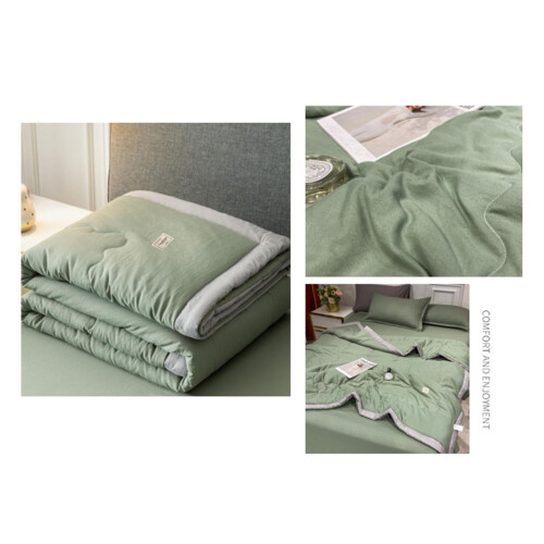 Solid Color Lightweight Quilt – Washable All-Season King 2