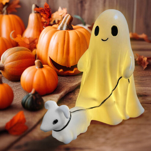 Ghost Walking Dog Statue Resin 15/25/35cm 1