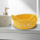 Cat Ear Cotton Thread Organizer Basket, Yellow 5