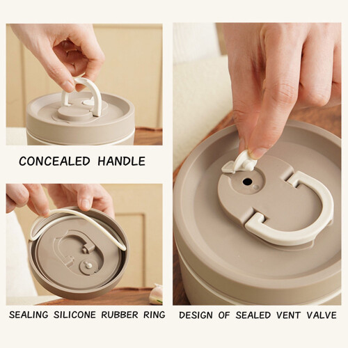 Edelstahl-Isolier-Bento-Box-Set 2